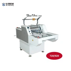 Laminydd Papur Lled-awto